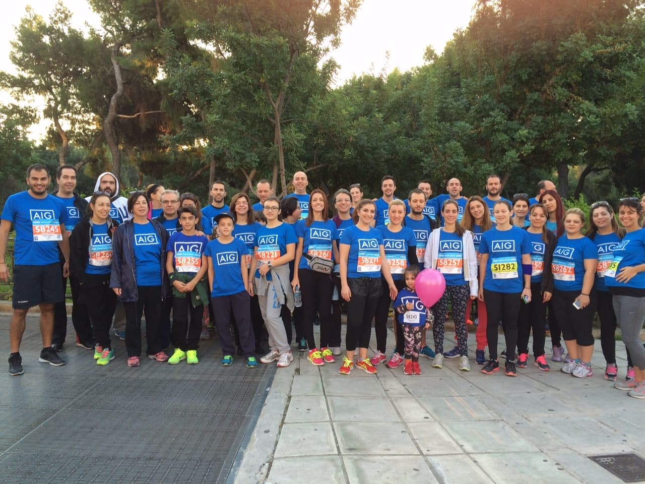 Η AIG Running Team στον 33ο Μαραθώνιο της Αθήνας