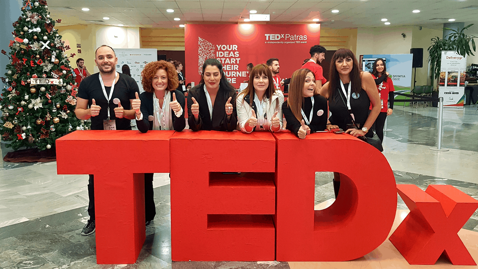 Η Interamerican κοντά στους εθελοντές του TEDxPatras 2019