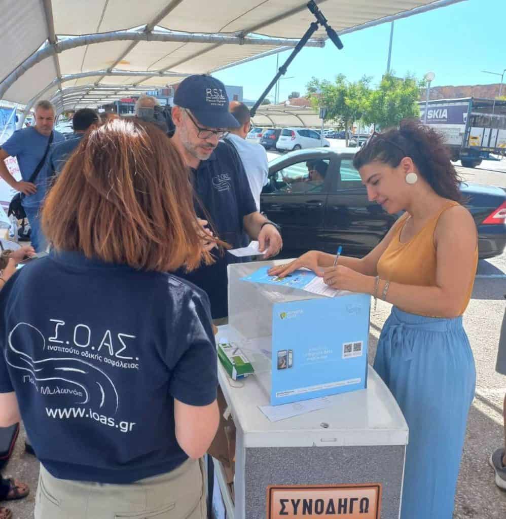 Ι.Ο.ΑΣ.: Αποτελέσματα από το «Pit Stop για την Οδική Ασφάλεια» στο ΣΕΑ Μεγάρων