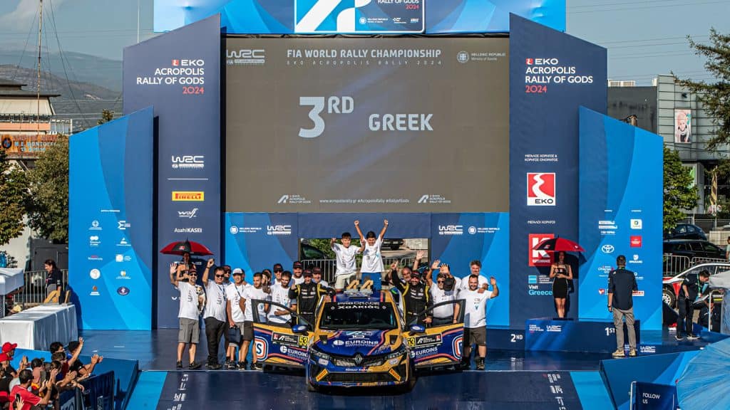 Euroins Ελλάδος: Η Χαλκιάς Racing Team στο βάθρο του Ράλλυ Ακρόπολις