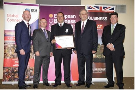 ΙΝG Eλλάδος: «Eθνικός Πρωταθλητής» στα European Business Awards 2014-2015 by RSM GreeceLondon