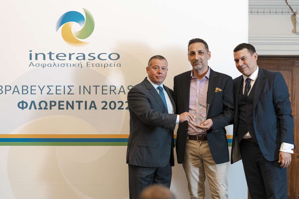 Η Interasco επιβραβεύει τους Κορυφαίους και Διακεκριμένους συνεργάτες της