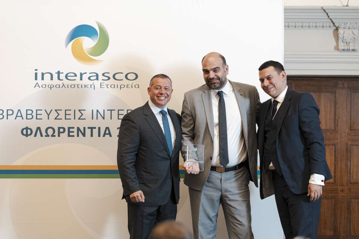 Η Interasco επιβραβεύει τους Κορυφαίους και Διακεκριμένους συνεργάτες της
