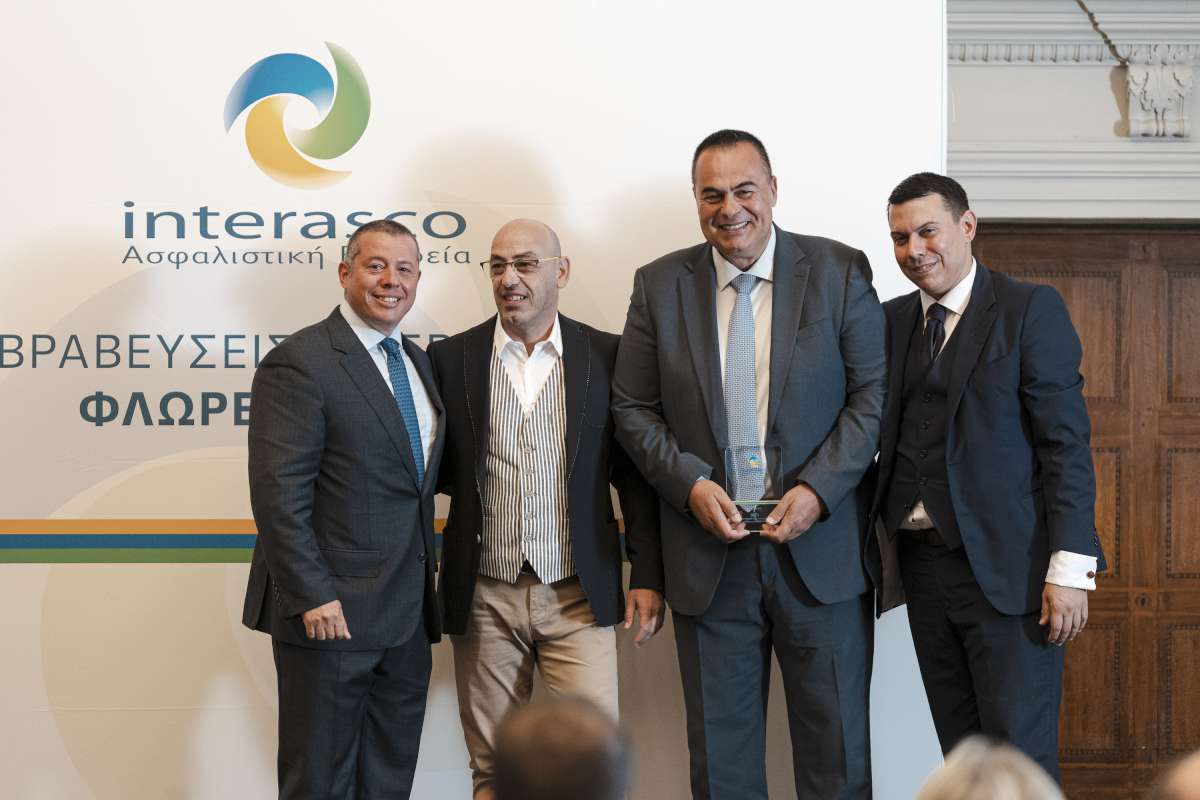 Η Interasco επιβραβεύει τους Κορυφαίους και Διακεκριμένους συνεργάτες της