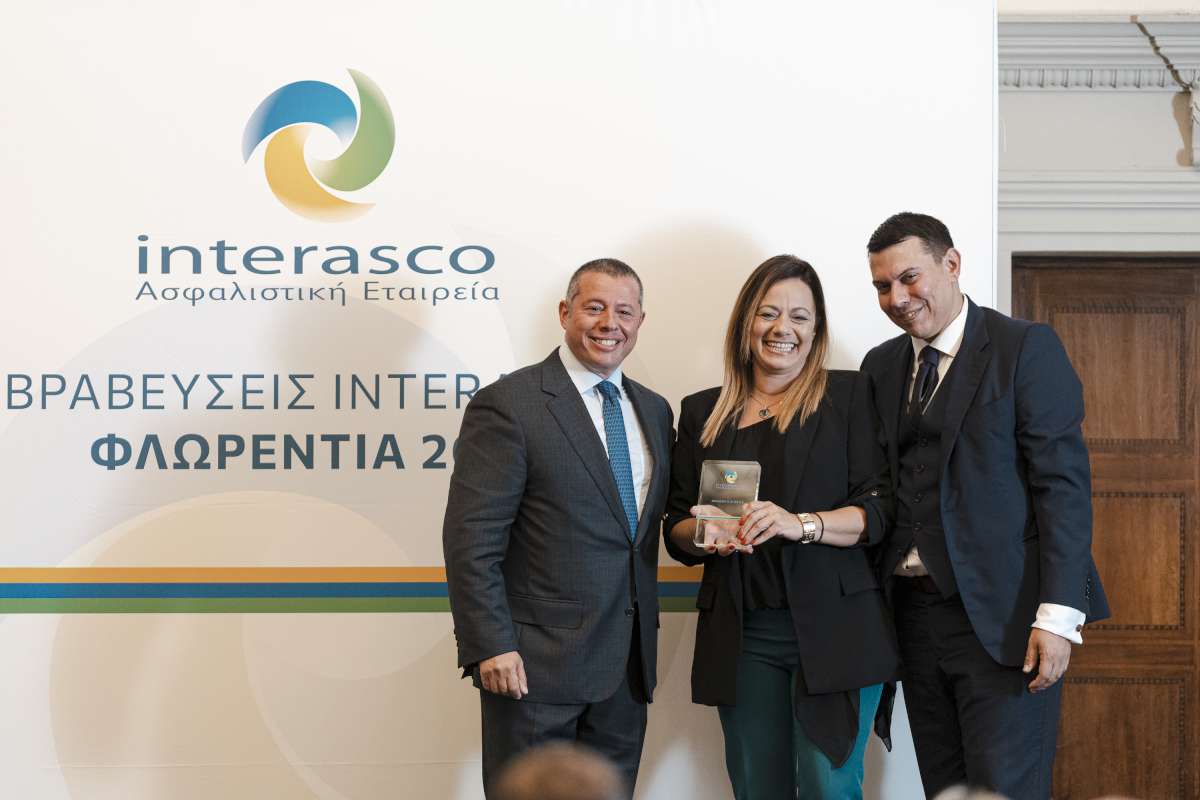 Η Interasco επιβραβεύει τους Κορυφαίους και Διακεκριμένους συνεργάτες της