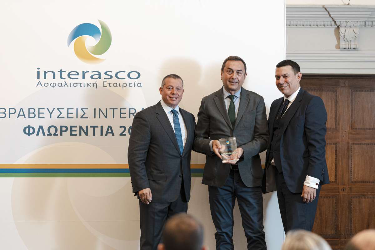 Η Interasco επιβραβεύει τους Κορυφαίους και Διακεκριμένους συνεργάτες της