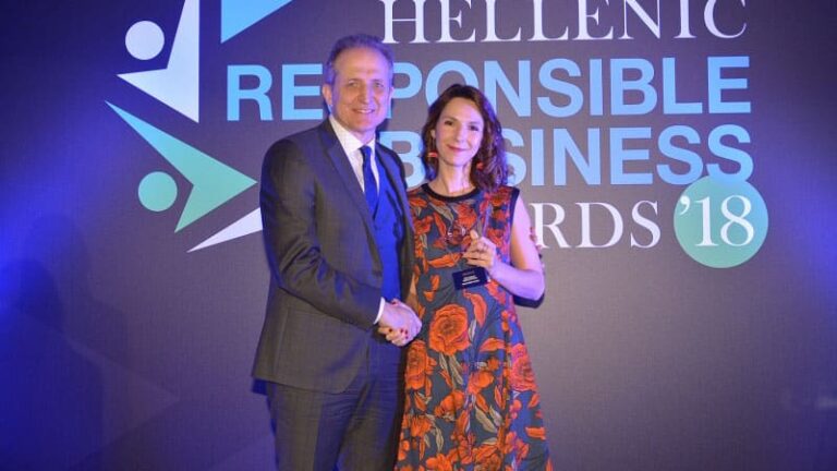 Βράβευση της Εθνικής Ασφαλιστικής στα «Hellenic Responsible Business Awards 2018»