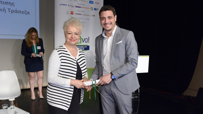 Ευρωπαϊκή Πίστη: Σημαντική διάκριση στα Bravo Sustainability Awards 2017