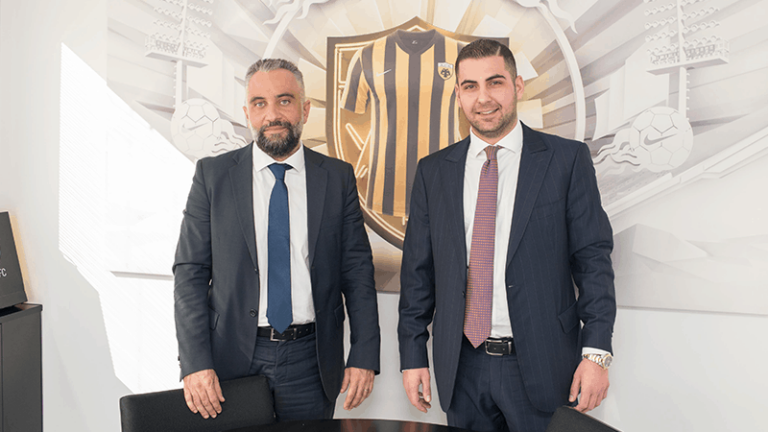 Χορηγική συνεργασία της Mega Brokers με την ΠΑΕ ΑΕΚ