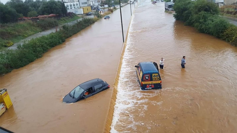 Στα €5,2 εκατ. οι ασφαλισμένες ζημιές από ακραία καιρικά φαινόμενα στην Κρήτη