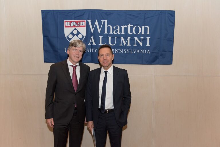 Με ομιλητή τον Γ. Στουρνάρα το πρώτο Leadership Forum του Wharton Club of Greece