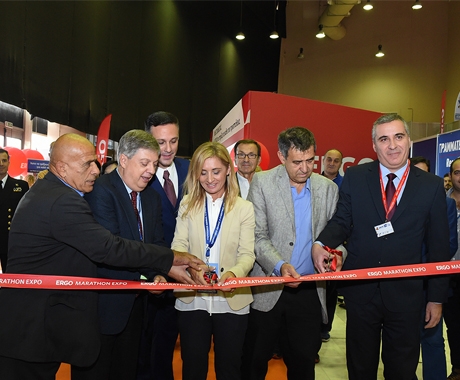 Με τα εγκαίνια της ERGO Marathon Expo άνοιξε η αυλαία των εκδηλώσεων για τον 34ο Μαραθώνιο της Αθήνας