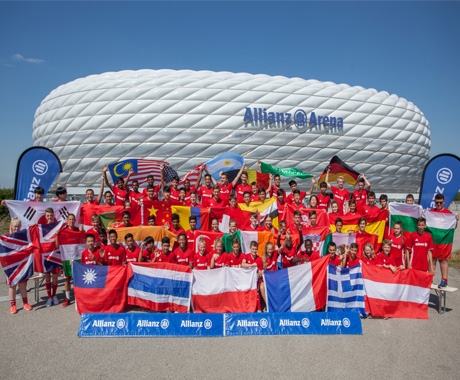Με την Allianz Ελλάδος στο 8ο Allianz Junior Football Camp