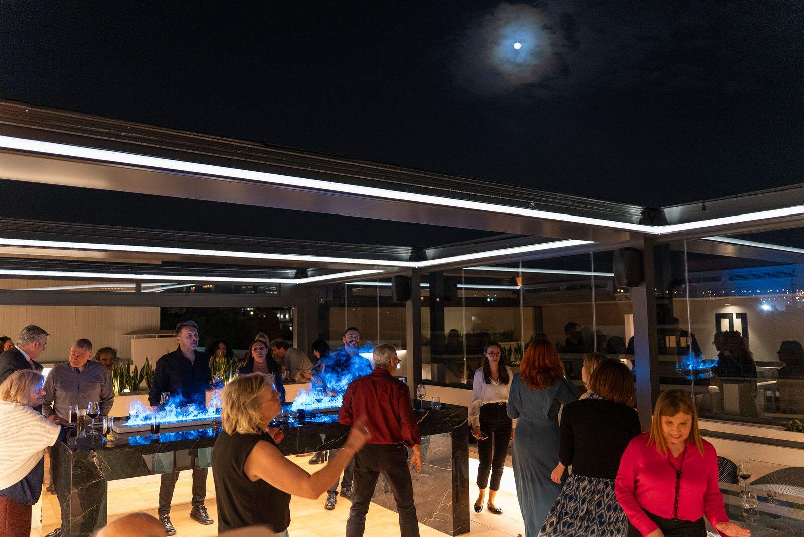Εγκαίνια νέου Roof Garden της Ατλαντικής Ένωσης